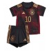 Duitsland Serge Gnabry #10 Babykleding Uitshirt Kinderen WK 2022 Korte Mouwen (+ korte broeken)